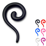 Acrylic Enigma Spiral Stretcher 5mm, Black