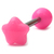 Acrylic Neon Star Barbell Gauge: 1.6mm, Length 16mm / pink - alternative image