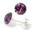 Silver Crystal Studs ST8 and ST9 - SKU 16151