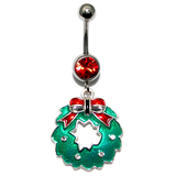 Belly Bar - Christmas (XMAS) XMAS-12 - Christmas Wreath