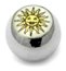 Steel Logo Balls - Pictures 1.6mm, 6mm, Sunray