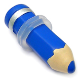 Resin Pencil Plugs 10.5mm, Blue