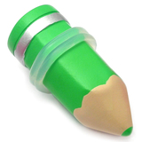 Resin Pencil Plugs 14mm, Green