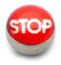 Steel Logo Balls - Words Stop