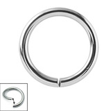 Steel Continuous Twist Rings (Seamless Ring) - SKU 16785