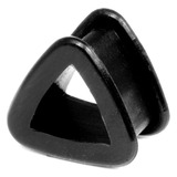 Silicone Triangle Tunnel 4-16mm 8mm, Black