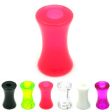 Acrylic Double Flared Eyelets 3mm, Pink