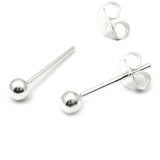 Silver Studs with Silver Ball ST4-ST5-ST6-ST7-ST20-ST21-ST22-ST23-ST24-ST25-ST26-ST27-ST28 - SKU 18882