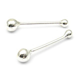 Silver Stud ST19 - Nose Bones - SKU 18883