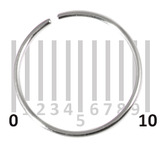 Sterling Silver Hoops - Earrings and Nose rings H141-H141B - SKU 18885