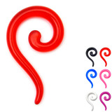 Acrylic Enigma Spiral Stretcher 1.6mm, Red