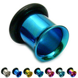 Titanium Flared Eyelets 5mm, Turquoise