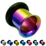 Titanium Flared Eyelets 6mm, Rainbow