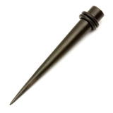 Organic Wood Stretchers 8mm, Black Wood