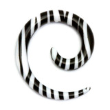 Acrylic Zebra Spiral Stretcher - SKU 19342