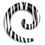 Acrylic Zebra Spiral Stretcher - SKU 19350