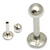 Steel Internally Threaded Labrets 1.6mm - SKU 19379