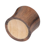 Organic Plug Sono Wood with Crocodile Wood (OG7) 6 / Sono Wood with Crocodile Wood