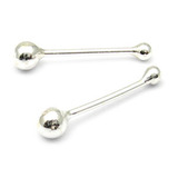 Silver Stud ST19 - Nose Bones - SKU 20062