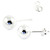 Silver Studs with Silver Ball ST4-ST5-ST6-ST7-ST20-ST21-ST22-ST23-ST24-ST25-ST26-ST27-ST28 - SKU 20069