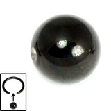 Black Steel Clip in Balls - SKU 20219