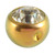 Titanium Clip in Jewelled Ball (for BCR) - SKU 20452