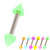 Acrylic Neon Cone Micro Barbell 1.2mm 1.2mm x 12mm / Green - alternative image