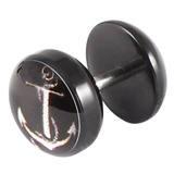 Acrylic Logo Fake Plug 1.2mm, 5mm, 8mm, Anchor Logo