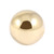 Zircon Steel Threaded Balls (Gold colour PVD) - SKU 21582