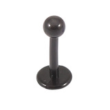 Flex Acrylic Labret 1.2mm 1.2mm x 8mm / Black