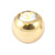 Zircon Steel Jewelled Balls 1.6mm (Gold colour PVD) - SKU 22451