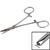 Piercing Tools - Dermal Anchor Holding Forceps (Holds Shaft from top) - SKU 22711