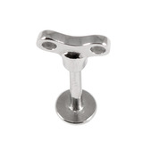 Steel Labret with Cast Steel Attachment 1.2mm - SKU 22770