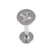 Steel Labret with Cast Steel Attachment 1.2mm - SKU 22776