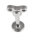 Steel Labret with Cast Steel Attachment 1.6mm - SKU 22824