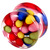 Acrylic Multicoloured Beads Plug - SKU 22869