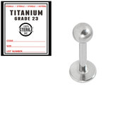 Sterile Titanium Labrets - SKU 23022