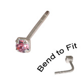 Crystal Nose Stud (Bend to fit) (ST11 ST12 ST13) - SKU 23182