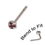 Crystal Nose Stud (Bend to fit) (ST11 ST12 ST13) - SKU 23183