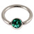 Steel Jewelled BCR 1.0mm Dark Green / 6 - alternative image