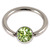 Steel Jewelled BCR 1.0mm Light Green / 6 - alternative image