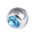 Steel Threaded Jewelled Balls 1.2x4mm - SKU 233