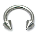 Steel Coned Circular Barbells (CBB) (Horseshoes) 1 / 8