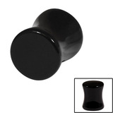 Acrylic Tapered Plug 6 / Black