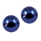 Titanium Clip in Ball (for BCR) 5mm, Blue, 2 balls (a pair)