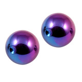 Titanium Clip in Ball (for BCR) 5mm, Rainbow, 2 balls (a pair)