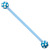 Bioflex Industrial Scaffold Barbells - Multi-Heart 1.6mm, 36mm, 5mm, Blue shaft with Blue Multi Heart Balls - alternative image