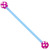 Bioflex Industrial Scaffold Barbells - Multi-Star 1.6mm, 34mm, 5mm, Blue shaft with Purple Multi Star Balls - alternative image