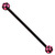 Bioflex Industrial Scaffold Barbells - Multi-Star 1.6mm, 34mm, 5mm, Black shaft with Black Multi Star Balls - alternative image
