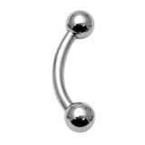 Titanium Curved Bars 2mm to 4mm Gauge (PA Bars) 2mm, 13mm, 5mm
